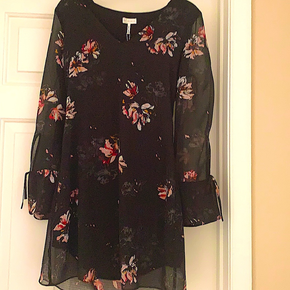 Black Floral dress